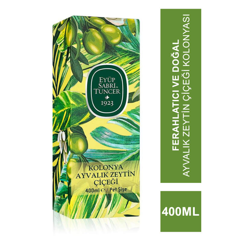 Eyüp Sabri Tuncer Ayvalık Zeytin Çiçeği Kolonyası 400ml Pet Şişe