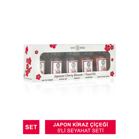 Eyüp Sabri Tuncer Japon Kiraz Çiçeği 5'li Seyahat Seti