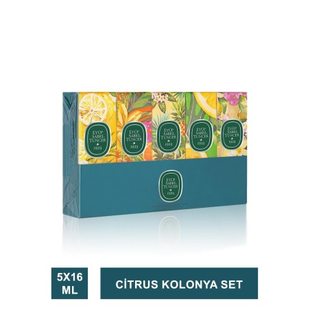 Eyüp Sabri Tuncer 5'li 16 ml Kolonya Set Citrus