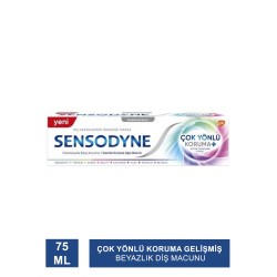 Sensodyne Çok Yönlü Koruma Gelişmiş Beyazlık Diş Macunu 75 ml