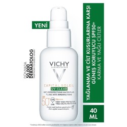 Vichy Capital Soleil Uv-Clear Spf50+ Güneş Koruyucu 40 ml