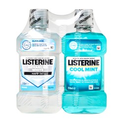 Listerine Advanced White 250 ml + Cool Mint 250 ml Set