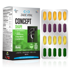 Zade Vital Concept Shape 60 Kapsül