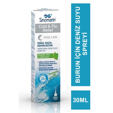 Outlet - Sinomarin Cold & Flu Mini Sprey 30 ml