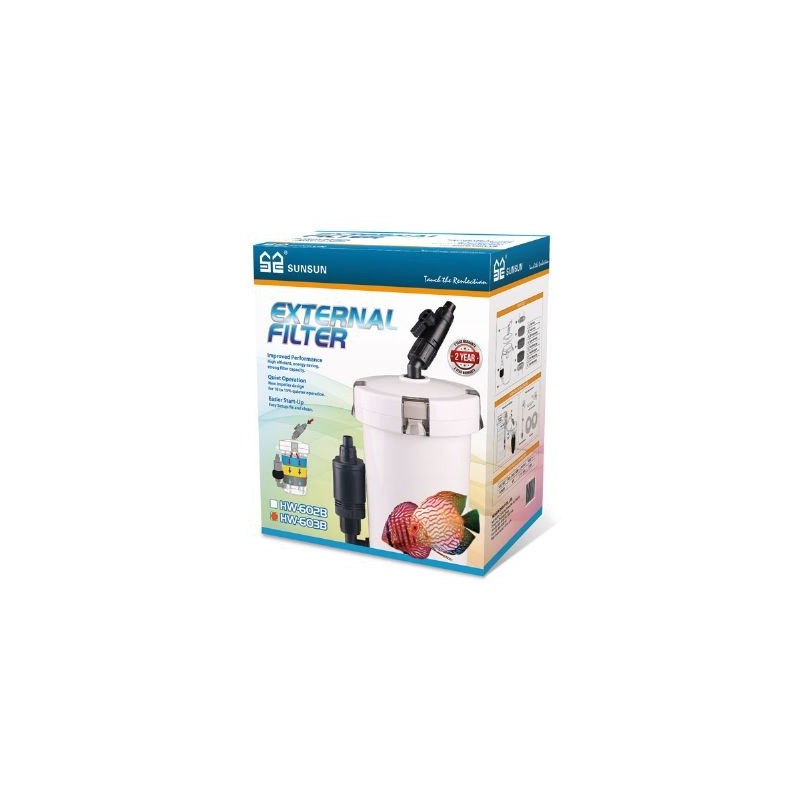Sunsun Dış Filtre 400 Lt/h 6w