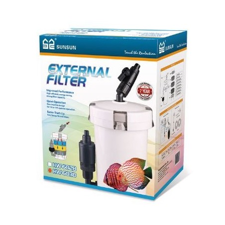 Sunsun Dış Filtre 400 Lt/h 6w