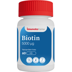 İmuneks Biotin 5000mg 60 Tablet