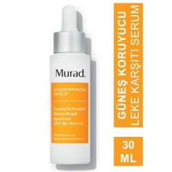 Dr Murad Correct & Protect Serum SPF 45 - Güneş Koruyucu Leke Karşıtı Serum 30 ml