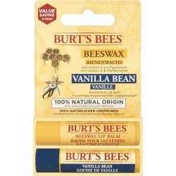 Burts Bees 2'li Lip Balm Set ( Beeswax + Vanilya ) 2x4.25gr