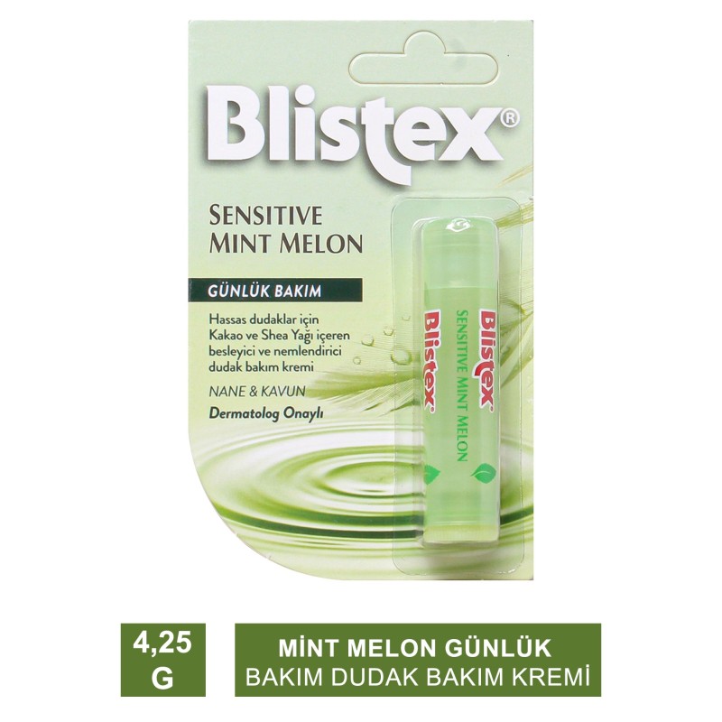 Blistex Sensitive Mint Melon Günlük Dudak Bakım Kremi Blistex Sensitive Mint Melon Günlük Dudak Bakım Kremi