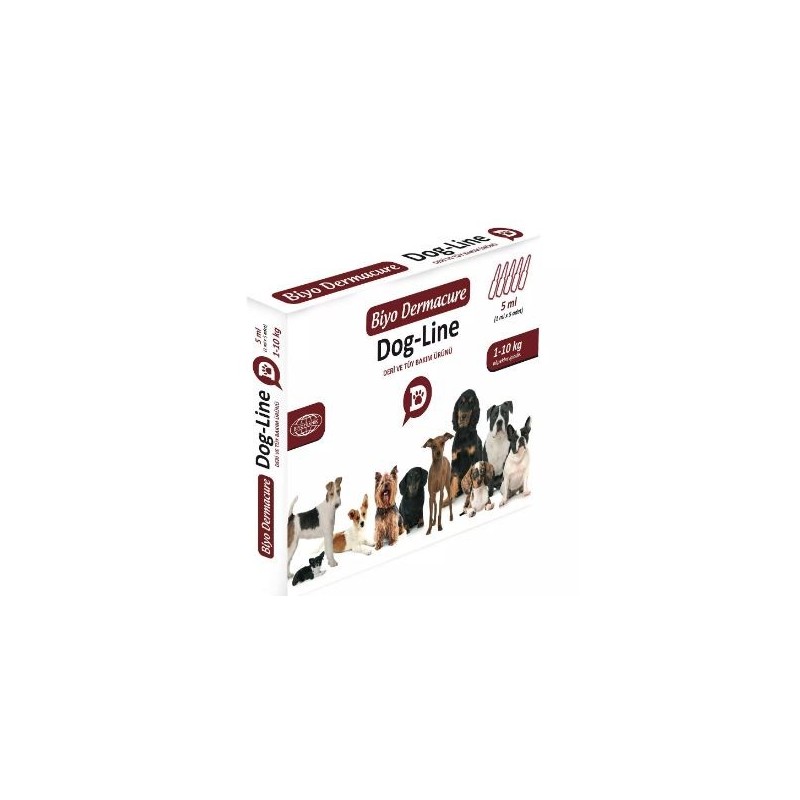 Dog-Line Köpek Ense Damlası -20-40 kg-  5*4 ml