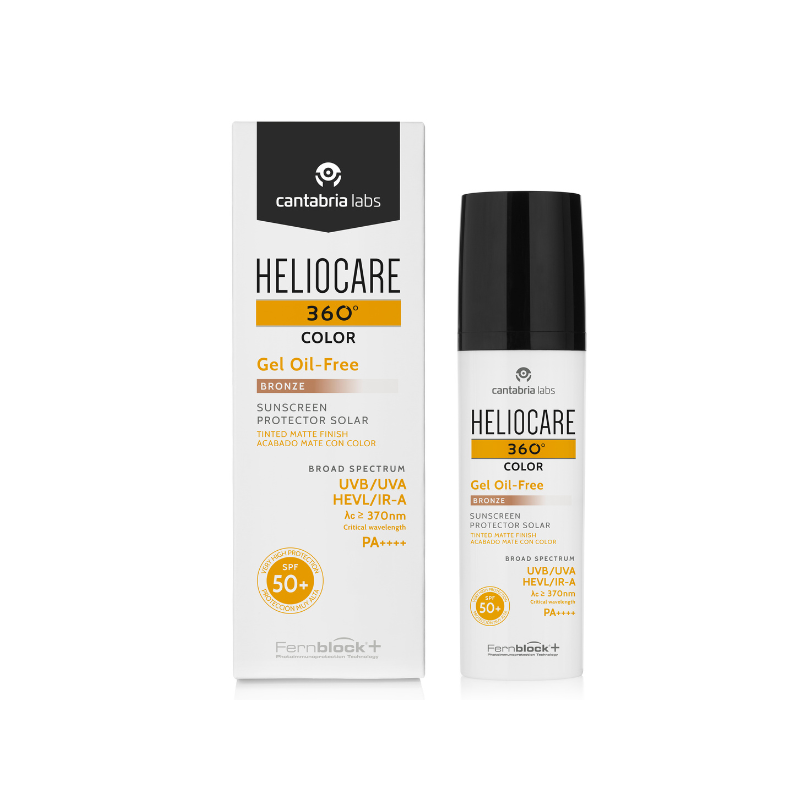 Heliocare 360 Color Gel Oil-Free Bronze Spf50+ Renkli Güneş Kremi 50 ml