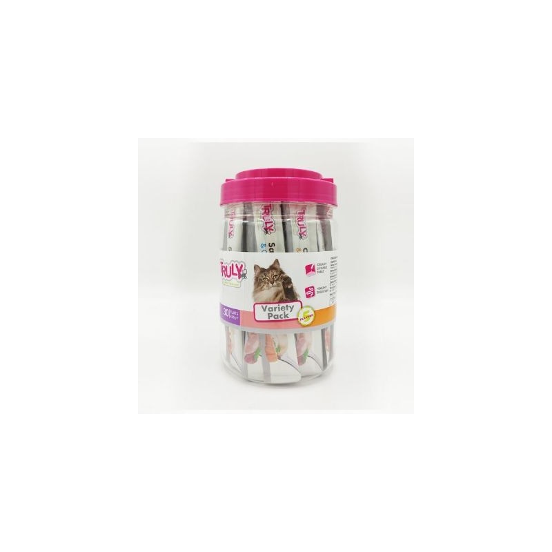 Truly Sıvı Kedi Ödülü 5 Çeşit Karışık 30x14 Gr