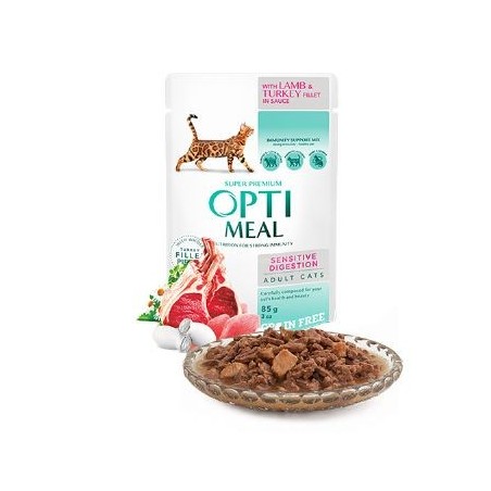 Optimeal Hindi-Kuzu Tahılsız Yaş Ked.Mam.85G