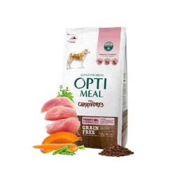 Optimeal Tahılsız Hindi-Sebze Tüm Yetişkin Köpek Maması 1,5K