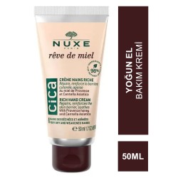 Nuxe Reve De Miel Cica Rich Hand Cream Yoğun El Bakım Kremi 50 ml