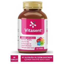 Vitasent Keratin & Biotin 60 Tablet