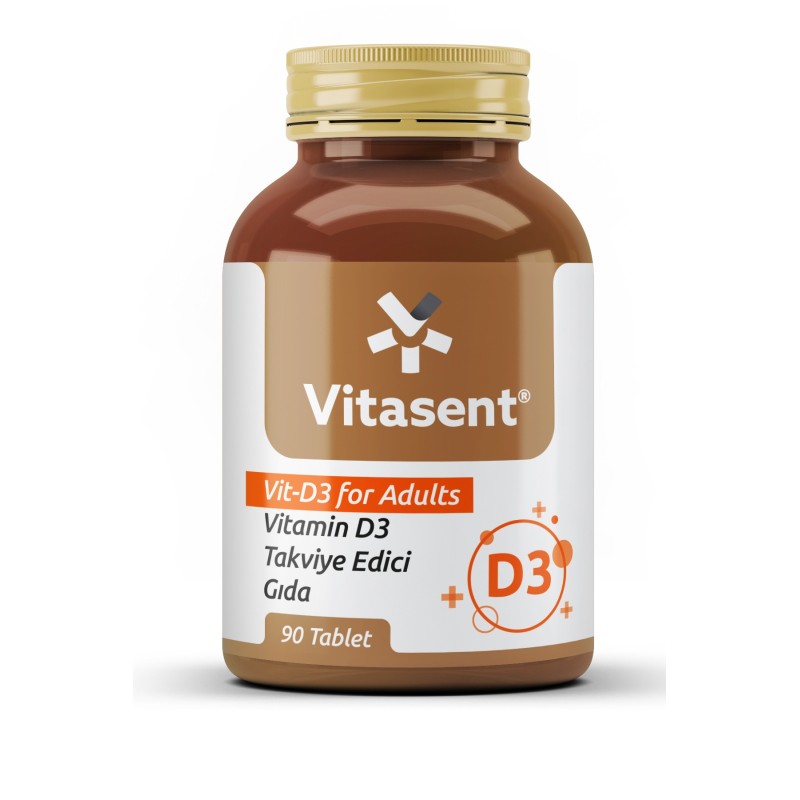 Vitasent D3 Vitamini 90 Tablet