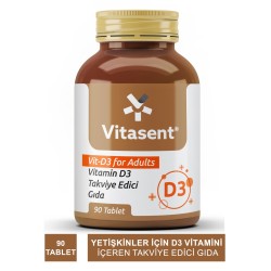 Vitasent D3 Vitamini 90 Tablet