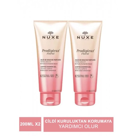 Nuxe Prodigieux Floral Duş Jeli 200 ml x 2 Adet