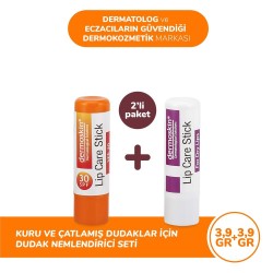 Dermoskin Lip Care Stick Spf30+ 2'li Kofre