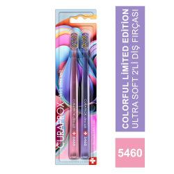Curaprox Colorful Limited Edition Ultra Soft 2'li Diş Fırçası