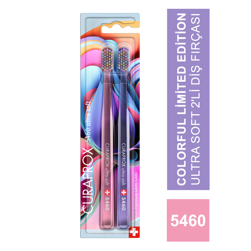 Curaprox Colorful Limited Edition Ultra Soft 2'li Diş Fırçası