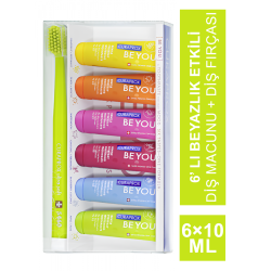 Curaprox Be You Whitening 6'lı Karma Set ( 10ml ) + 5460 Fırça