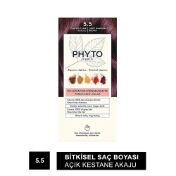 Phyto Color Bitkisel Saç Boyası - 5.5 - Açık Kestane Akaju