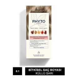 Phyto Color Bitkisel Saç Boyası - 8.1 - Küllü Sarı