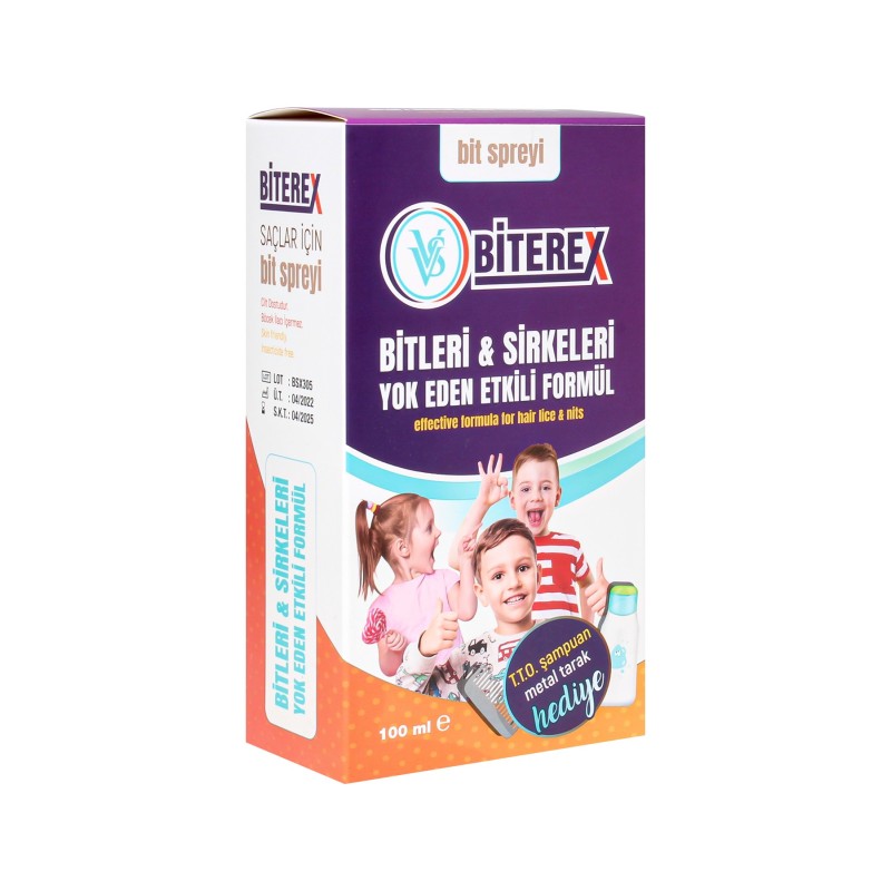 Biterex Bit Şampuan ve Sprey Kofre 100+150 ml
