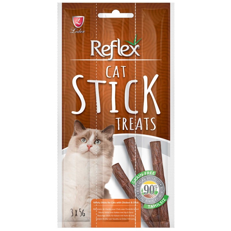 Reflex Cat Sticks Tavuk&Ördek 3*5 Gr