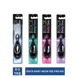 Rocs Baby Neon 0-3 Yaş Diş Fırçası