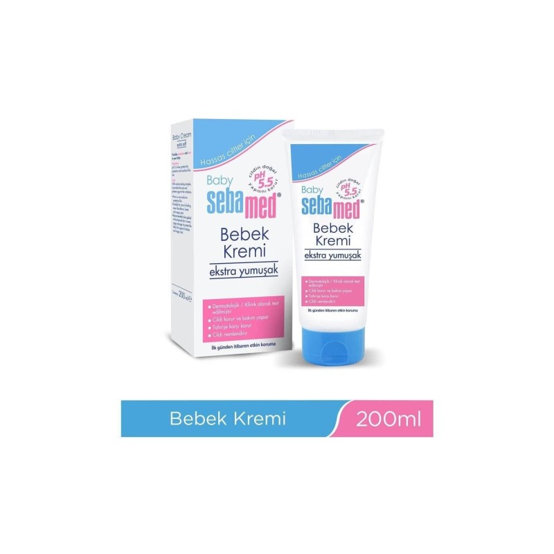 Sebamed Baby Krem Extra Soft 200 Ml Sebamed Baby Krem Extra Soft 200 Ml