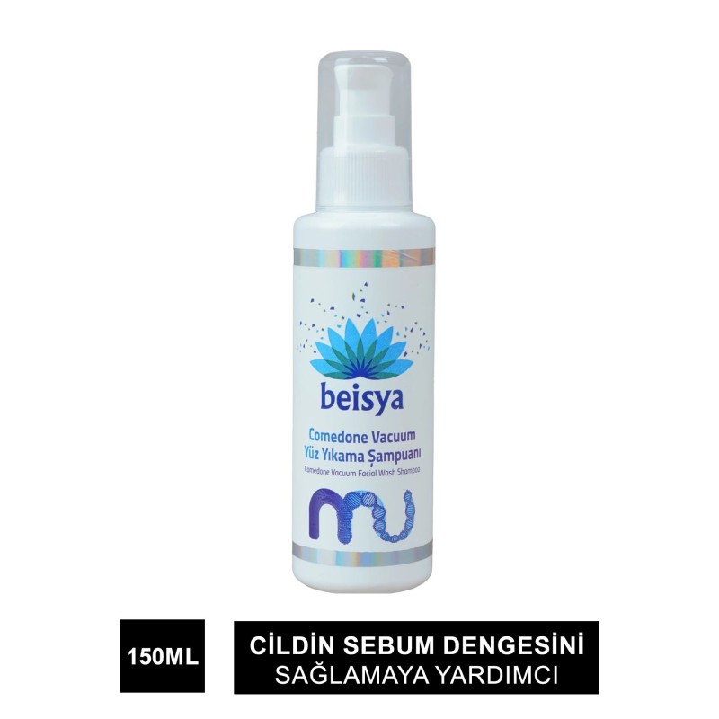 Beisya Comedone Vacuum Yüz Yıkama Şampuanı 150 ml