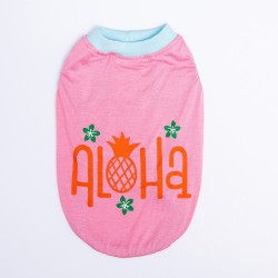 Pawstar Pink Aloha T-shirt