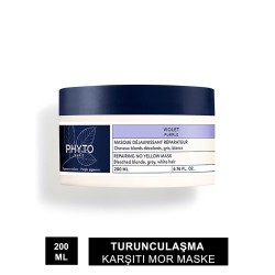 Phyto  Purple Repairing No Yellow Mask - Mor Maske - 200 ml