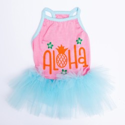 Pawstar Pink Aloha Dress