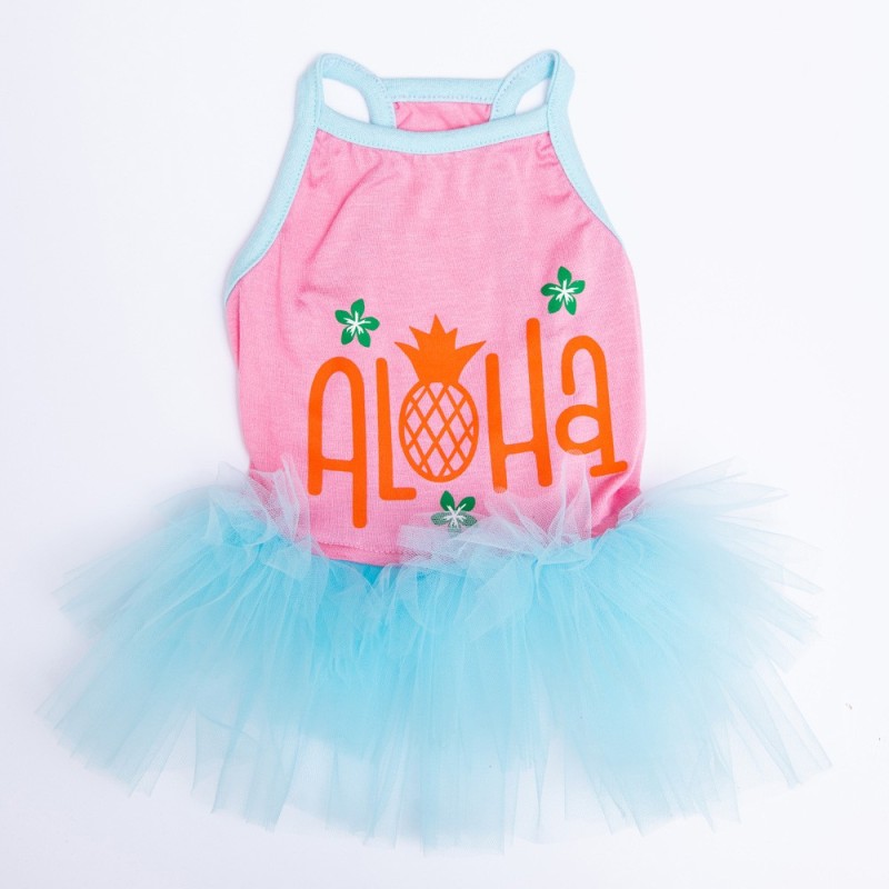 Pawstar Pink Aloha Dress