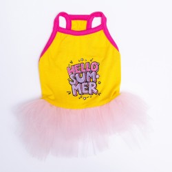Pawstar Yellow Hello Summer Dress