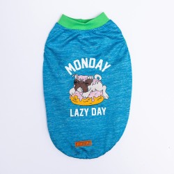 Pawstar Ice Blue Lazy T-shirt