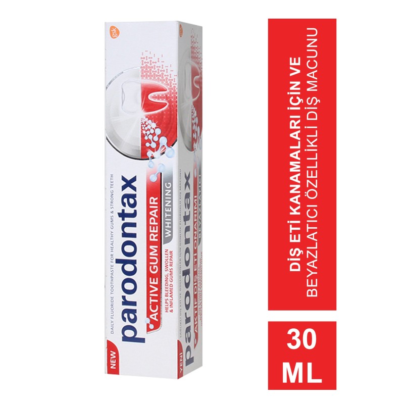 Parodontax Aktif Diş Eti Onarım Beyazlatıcı Diş Macunu 75 ml