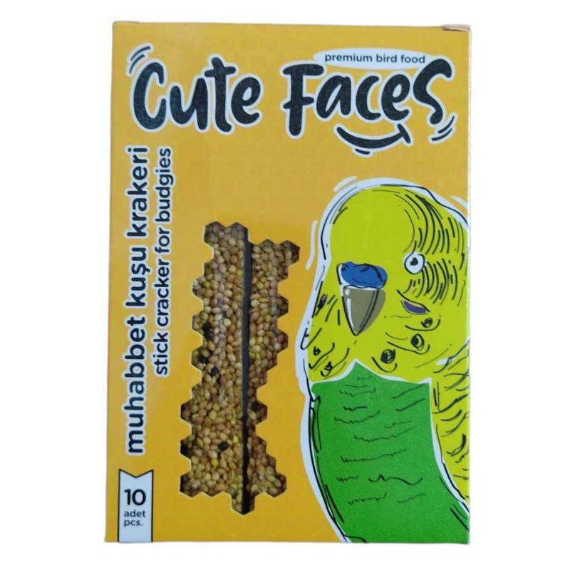 Cute Faces Muhabbet Krakeri Ballı 10'Lu