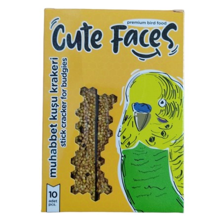 Cute Faces Muhabbet Krakeri Ballı 10'Lu