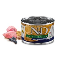 N&D Ancestral Grain Köpek Konserve Kuzuz&Yaban Mersini Mini 140 Gr