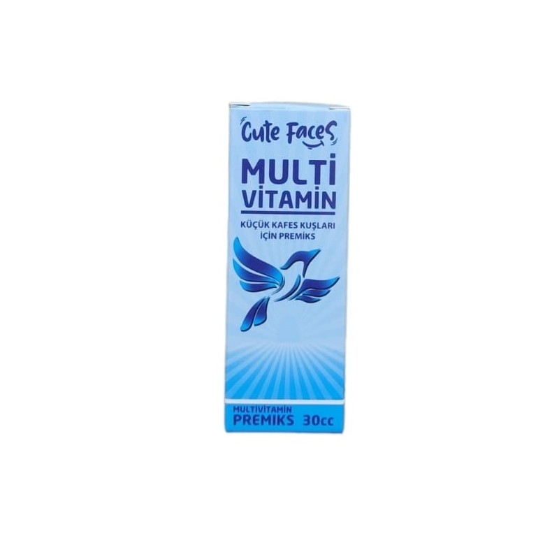 Cute Faces Multivitamin Premiks 30cc