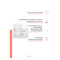 Avene Hyaluronik Asit ve Niasinamid İçerikli Hücre Yenilemeye Yardımcı Krem 50 ml