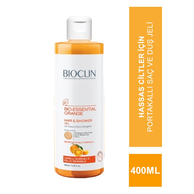 Bioclin Bio Essential Orange Hair&Shower Gel 400 ml