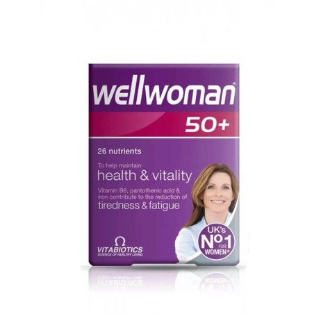 Vitabiotics Wellwoman 50+ 30 Tablet