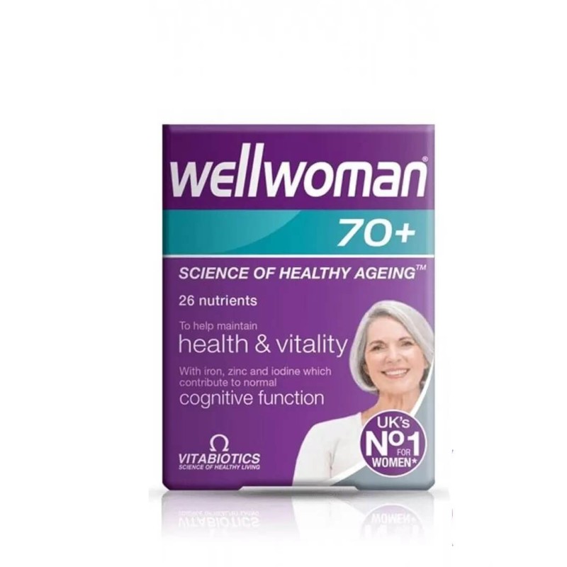 Vitabiotics Wellwoman 70+ 30 Tablet